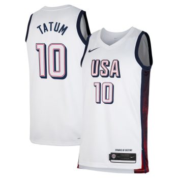 Jayson Tatum Men's USA Basketball Unisex 2024 Swingman Player Jersey - White