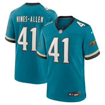 Josh Hines-Allen Jacksonville Jaguars Prowler Throwback Player Game Jersey - Teal