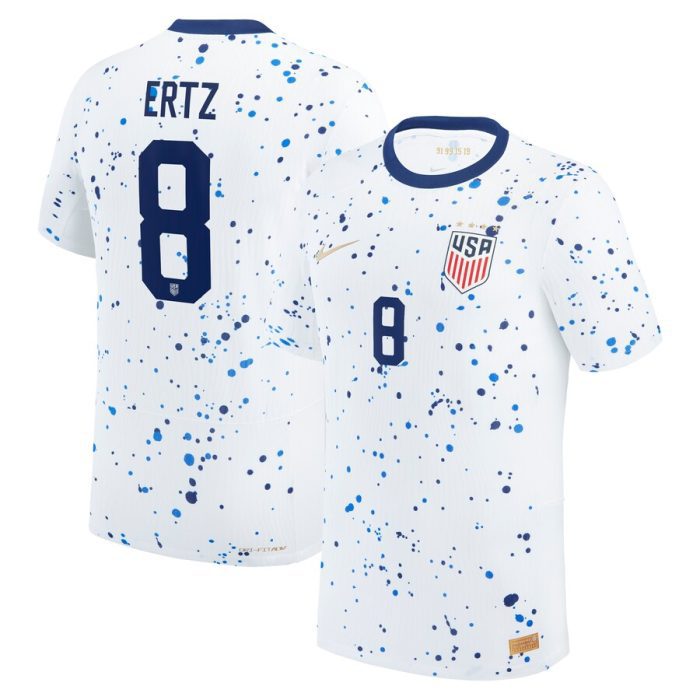 Julie Ertz USWNT 2023 Home Player Jersey - White