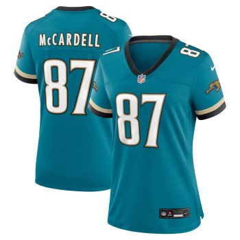 Keenan McCardell Jacksonville Jaguars Women's Prowler Throwback Retired Player Game Jersey - Teal