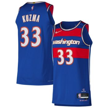 Kyle Kuzma Washington Wizards &w=900 Player Jersey - City Edition - Royal