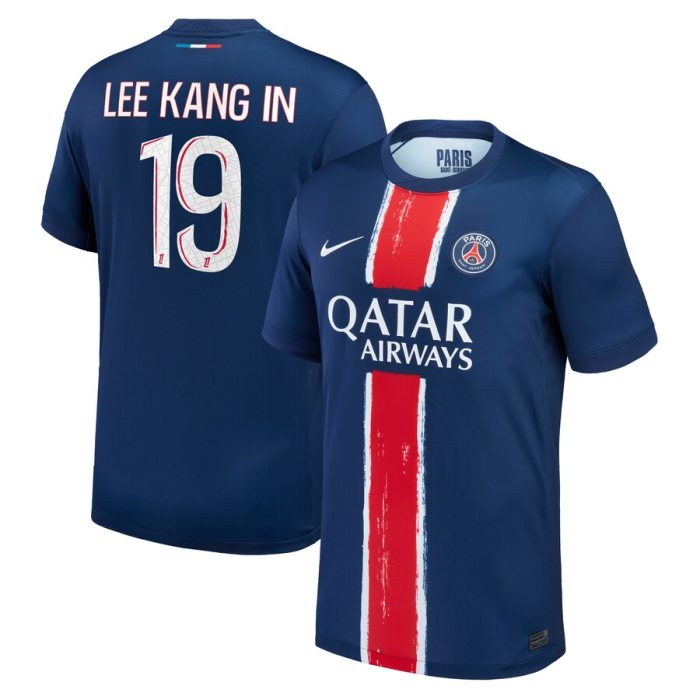 Lee Kang In Paris Saint-Germain 2024/25 Replica Player Jersey - Navy