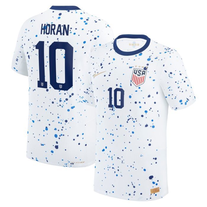 Lindsey Horan USWNT 2023 Home Jersey - White