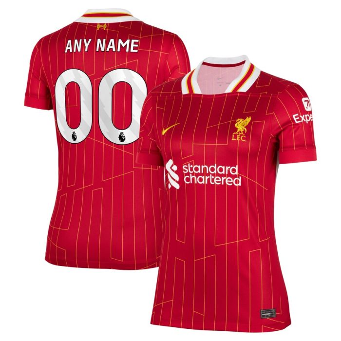 Liverpool Women 2024/25 Home Custom Replica Jersey - Red