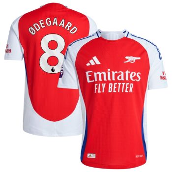 Martin Odegaard Arsenal 2024/25 Home Player Jersey-Red