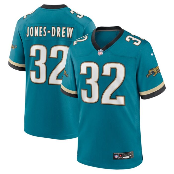 Maurice Jones-Drew Jacksonville Jaguars Prowler Throwback Retired Player Game Jersey - Teal