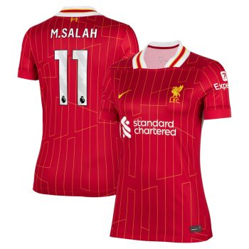 Mohamed Salah Liverpool Women 2024/25 Home Replica Player Jersey-Red