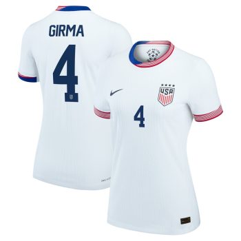 Naomi Girma USWNT Women's 2024 Home Jersey - White