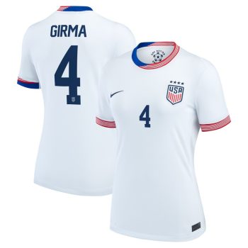 Naomi Girma USWNT Women's 2024 Home Replica Jersey - White