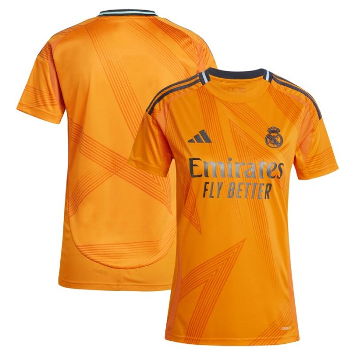 Real Madrid Women's 2024/25 Away Replica Player Jersey - Orange