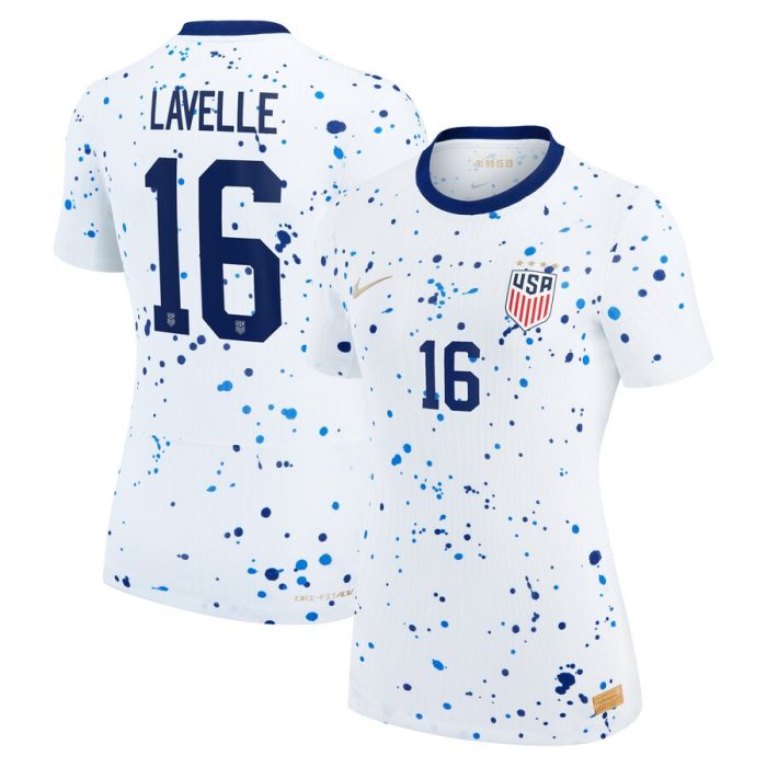 Rose Lavelle USWNT Women's 2023 Home Jersey - White