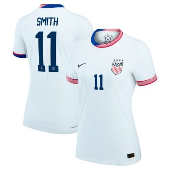 Sophia Smith USWNT Women's 2024 Home Match Player Jersey-White