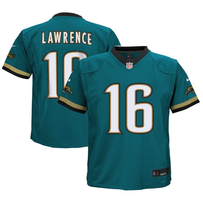 Trevor Lawrence Jacksonville Jaguars Toddler Prowler Throwback Player Game Jersey - Teal