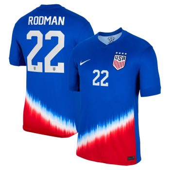 Trinity Rodman USWNT 2024 Away Replica Jersey - Royal