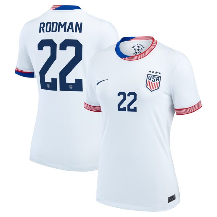 Trinity Rodman USWNT Women's 2024 Home Replica Jersey - White