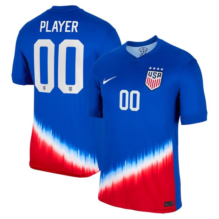 USWNT 2024 Away Stadium Replica Pick-A-Player Jersey-Royal