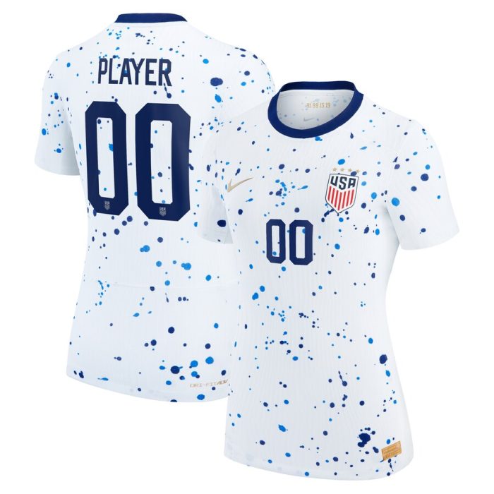 USWNT Women's 2023 Home Pick-A-Player Jersey - White