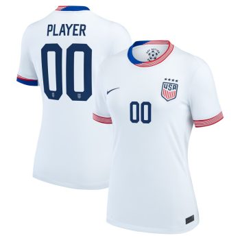 USWNT Women's 2024 Home Stadium Replica Pick-A-Player Jersey-White