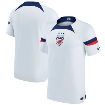 USWNT Youth 2022/23 Home Breathe Stadium Replica Blank Jersey - White