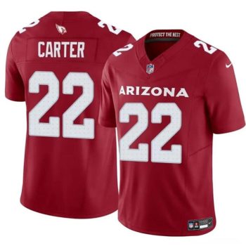 Arizona Cardinals #22 Michael Carter Red 2024 F.U.S.E. Vapor Untouchable Limited Football Stitched Jersey