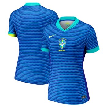 Brazil National Team  Women's 2024 Away Stadium Replica Jersey - Blue