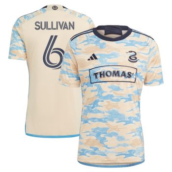 Cavan Sullivan Philadelphia Union 2024 Replica Secondary Jersey - Tan