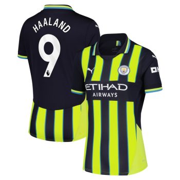 Erling Haaland Manchester City Women 2024/25 Away Replica Player Jersey - Navy