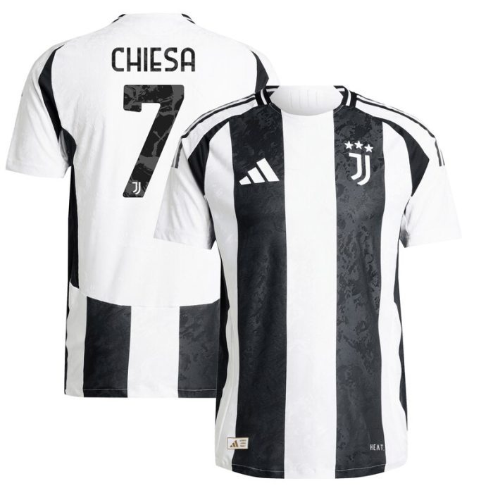 Federico Chiesa Juventus 2024/25 Home Player Jersey - White