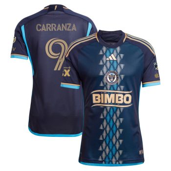 Julian Carranza Philadelphia Union 2024 Primary Player Jersey - Navy