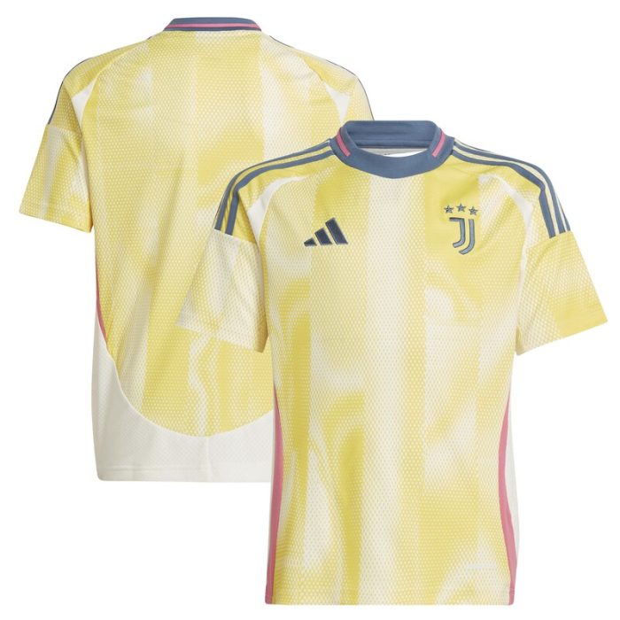 Juventus Youth 2024/25 Away Replica Jersey - Yellow