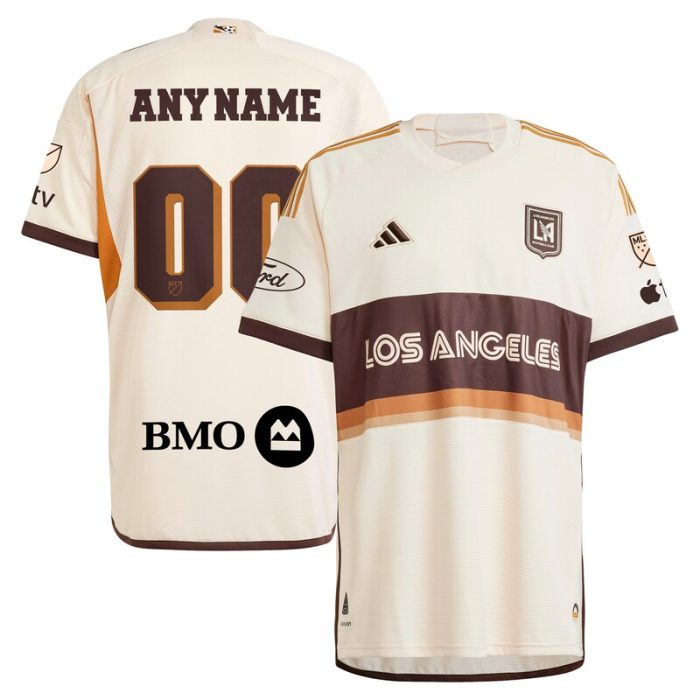 LAFC 2024 Archive Custom Jersey - Tan