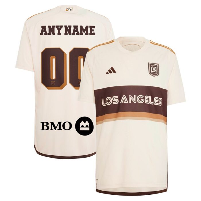 LAFC 2024 Archive Custom Replica Jersey - Tan