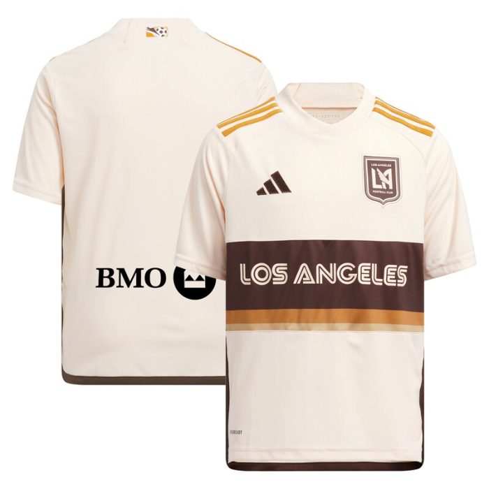 LAFC Youth 2024 Archive Replica Jersey - Tan