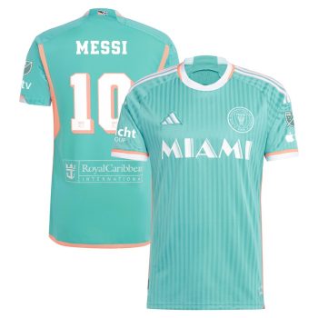 Lionel Messi Inter Miami CF 2024 Archive Jersey - Aqua