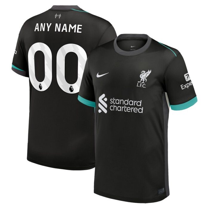 Liverpool 2024/25 Away Replica Custom Jersey - Forest Green