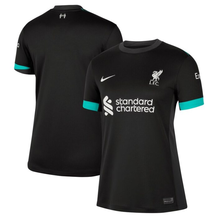 Liverpool Women 2024/25 Away Replica Blank Jersey - Forest Green