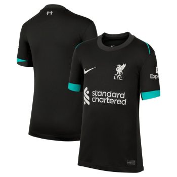 Liverpool Youth 2024/25 Away Replica Blank Jersey - Forest Green