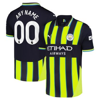 Manchester City 2024/25 Away Replica Custom Jersey - Navy