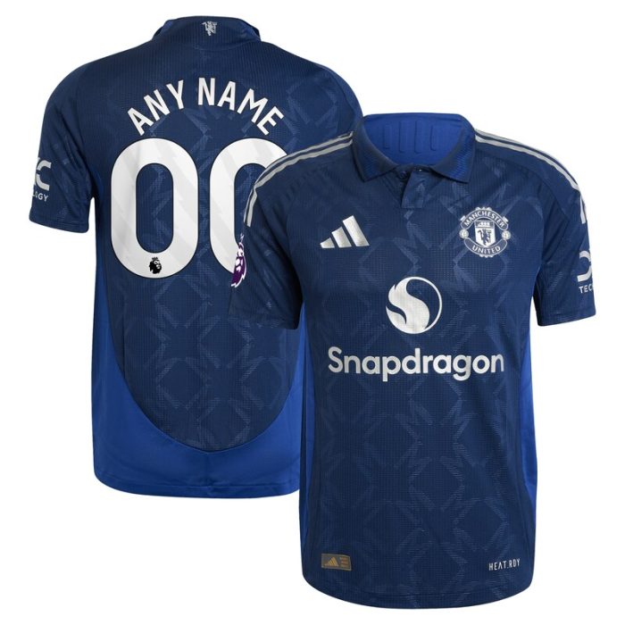 Manchester United 2024/25 Away Custom Jersey - Navy