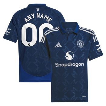 Manchester United Youth 2024/25 Away Replica Custom Jersey - Navy