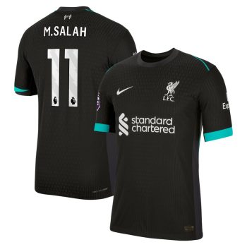 Mohamed Salah Liverpool 2024/25 Away Jersey - Forest Green