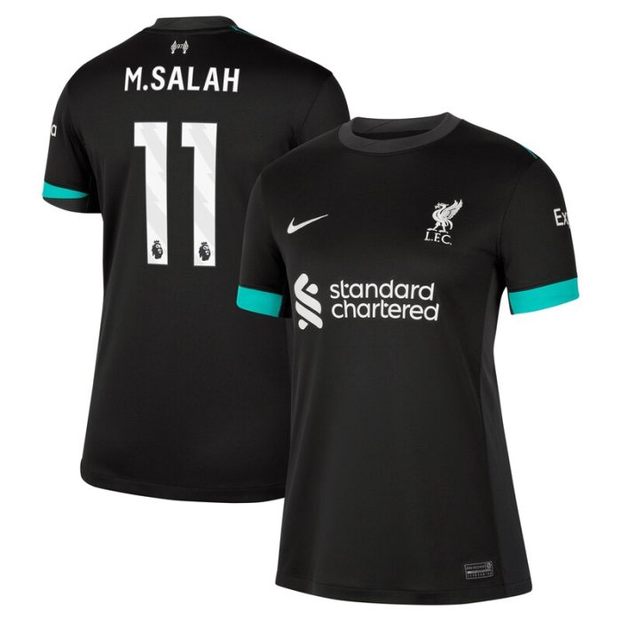 Mohamed Salah Liverpool Women 2024/25 Away Replica Jersey - Forest Green