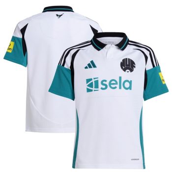 Newcastle United Youth 2024/25 Third Replica Jersey - White