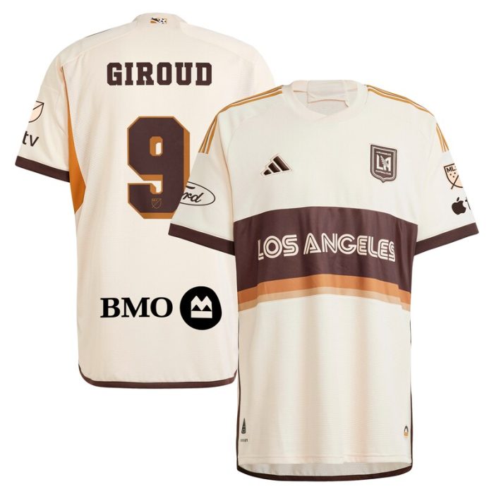 Olivier Giroud LAFC 2024 Archive Jersey - Tan