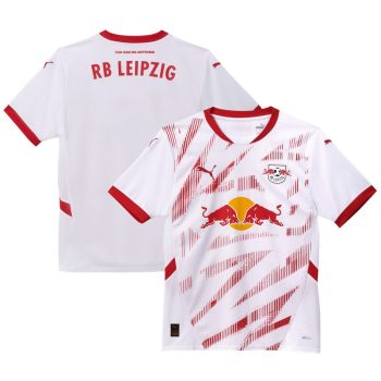 RB Leipzig 2024/25 Home Replica Jersey - White