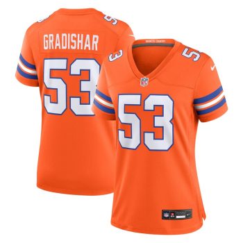 Randy Gradishar Denver Broncos Women's Mile High Collection 1977 Throwback Retired Player Game Jersey - Orange