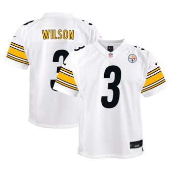 Russell Wilson Pittsburgh Steelers Youth Player Game Jersey - White