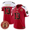 San Francisco 49ers #13 Brock Purdy Red F.U.S.E. Golden Gate Bridge With 1-Star C Patch Alternate Vapor Limited Football Stitched Jersey