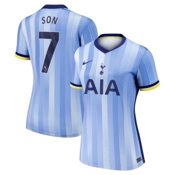 Son Heung-Min Tottenham Hotspur Women 2024/25 Away Replica Player Jersey - Blue