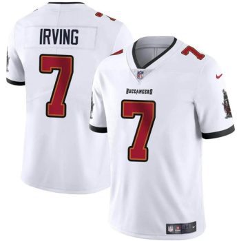 Tampa Bay Buccaneers #7 Bucky Irving White Vapor Limited Football Stitched Jersey